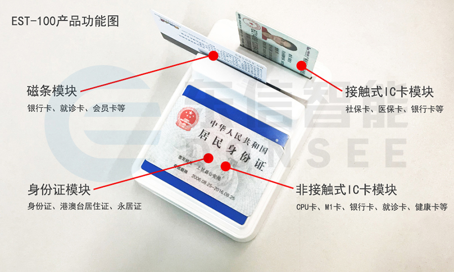 東信EST-100身份證社?？ㄗx卡器